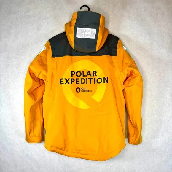 QUARK EXPEDITIONS Yellow Two-Layered Waterproof Parka - Sz Ladies S - Picture 4 of 16